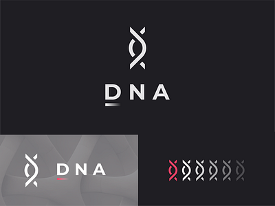 DNA Logo branding branding design branding designer clean design dna icon lettermark logo logo design logodesign logomark