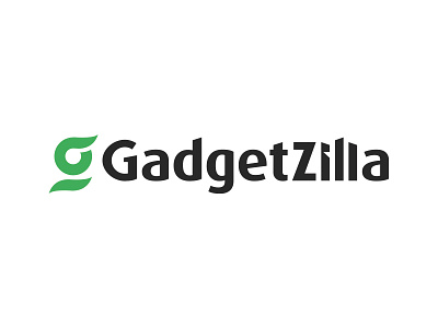 GadgetZilla Logo brand branding circle g logo gadget godzilla logo