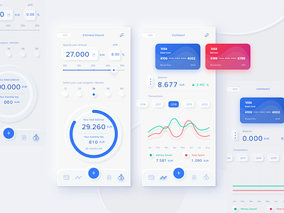 #DailyUI #004 · Calculator animation app graphics interaction design minimal ui ux