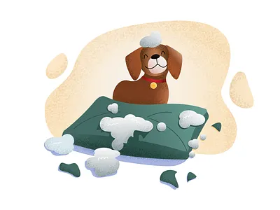 puppy 🐶 animals design dog dribbble illustration puppy ui uidesign vector