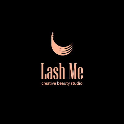 Lash Me beauty creative logo eyelash extensions logo logo design logotype upmarket