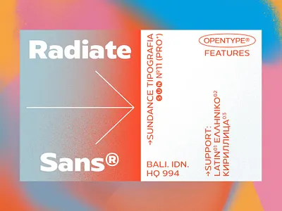 Radiate Sans Font Family branding design display font download font font font design fonts geometric font graphic design lettering logo font minimal modern sans sans serif sans serif sans serif font typeface typefaces typography