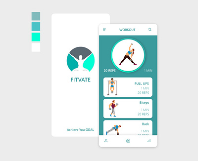 Fitness Tracking 041 dailyui design figma ui