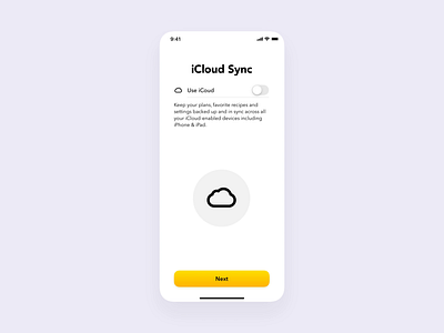 Plantry iCloud Sync Prototype app ios principle protoype