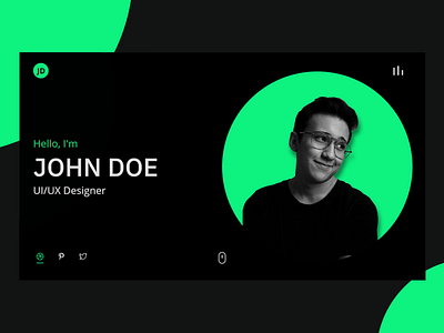 Designer landing page landing page design landingpage ui uiux design webdesign