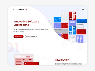 Website Landing Page Exploration branding daily ui daily ui 003 daily ui challenge dailyui dailyui003 engineering illustration landing page landing page concept landing page design programming software user interface web design website website concept website design