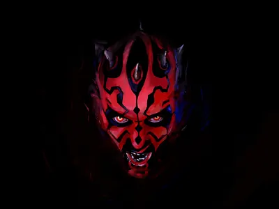 Maul painting (Repost) darthmaul digital digital art digitalart digitalartist digitalpainting fanart illustration maul poster starwars