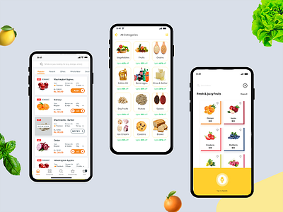 Instacart-grocery delivery App appdesign appdeveloper application appmaker coding groceryapp onlineapp supermarket uxuidesign