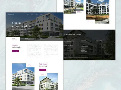 Qualia Development - Website agency clean design desktop development interface layout photography product realestate simple ui ux web webdesign website www
