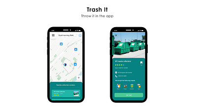 Trash It concept art concept design design gamification interaction ui ux ux ui uxdesign waste management