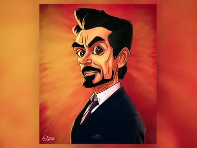 Tony Stark - Digital Art digital art digital painting digitalart photoshop