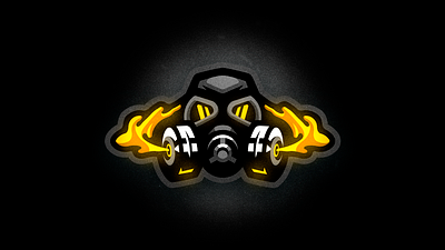 Gas Mask Mascot Logo angry branding coronavirus covid 19 design e sports gas illustration logo mascot mascot logo mask stalker vector virus