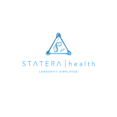 STATERA health beauty body clinic clinical dna health healthcare injection logo logo design logotype statera surgery upmarket