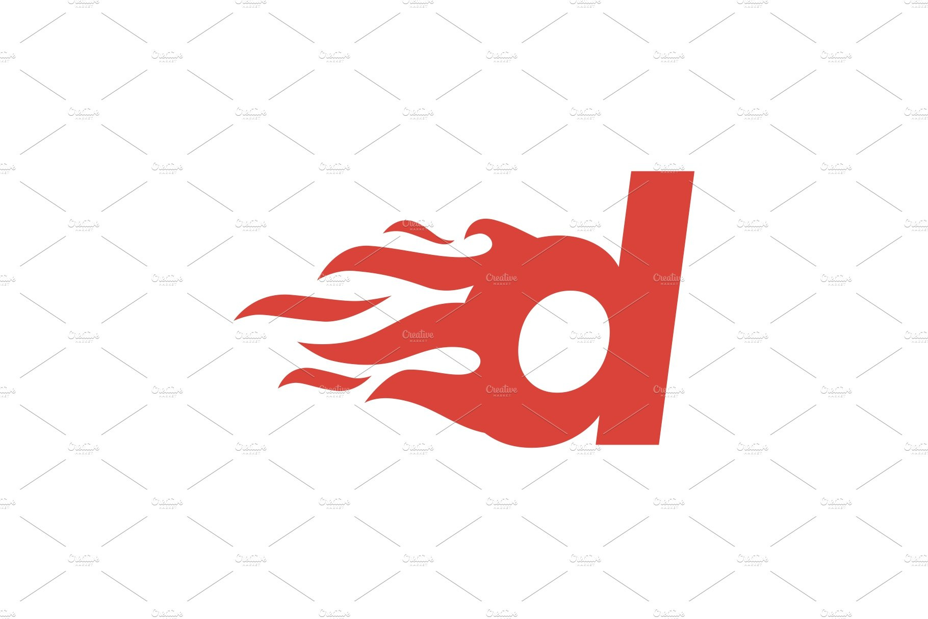 d letter lowercase fire flame hot by gaga_vastard on Dribbble