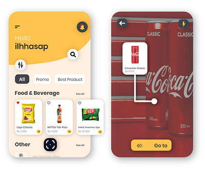 Mobile App - UI Minimarket adobe illustrator app app design application colors design minimal minimarket mobile mobile app mobile ui ui ui design uidesign uiux ux