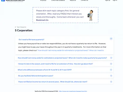 Agro Accounting S Corporation FAQ