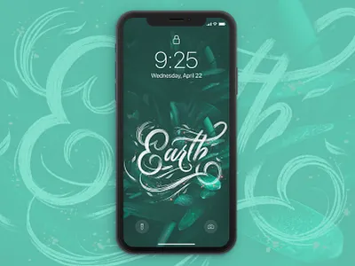 Free Earth Day Wallpaper earth earthday free download free wallpaper freebie hand lettering lettering letters phone wallpaper typography wallpaper wallpaper design wallpapers