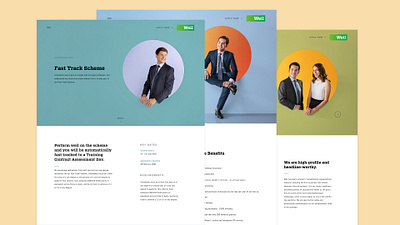 Be in the Spotlight – Website design art direction careers page colorful design minimal photography ui ui design web design website website design