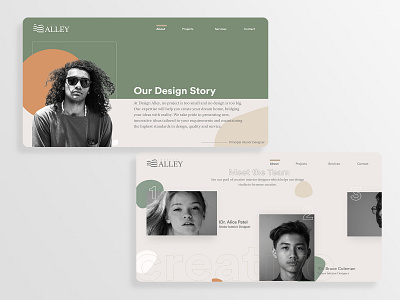 About Page Web Design adobexd behance dailyui dribbble interfacedesign mobile app design ui uidesign uiux uiuxdesign user interface design userinterface webdesign website