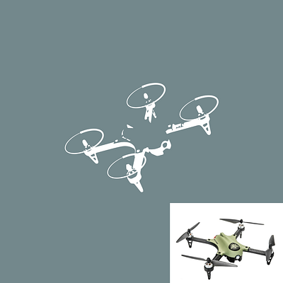 Drone artwork branding creative design graphics illustration logo logoinspiration madeinaffinity vector