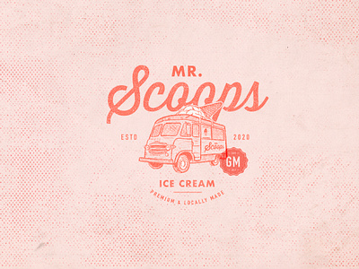 Mr Scoops art direction branding design digital art icon icon design iconography icons illustration logo logo design logodesign logos logosketch poster print shirt shirt design shirts vector