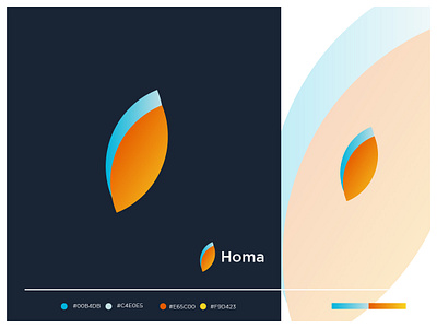 homa logo design abstract advertising background brand branding business company concept corporate creative design element icon identity logo paper set sign symbol vector