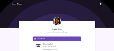 Anabel | Personal Website Template design web design web development website design