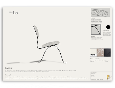 The Lo Chair Concept Design @chairdesign @design concept design industrial