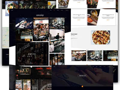 Italian restaurant website design design italian italian food italian restaurant italy restaurant uxui webdesign website