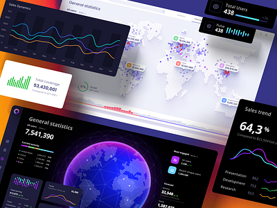 Orion UI kit - Charts templates & infographics in Figma analytics app chart dashboard data dataviz design desktop illustration infographic predictive analytics service statistic template