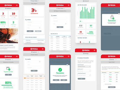 efrisa - Web App - Mobile app concept dashboad design icons interface mobile mobile app ui ux web webdesign