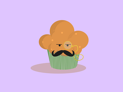English Muffin baker bakery bakery logo british design designer illustration illustrator muffin muffins shapes uk vector