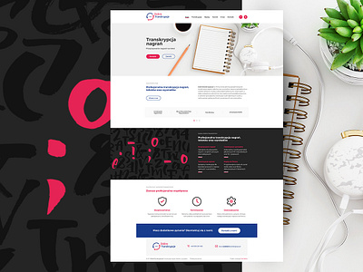 Dobre Transkrypcje ui uidesign web webdesign website