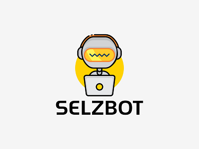 Selzbot - Logo bot bot logo illustration irobot logomark robot sales bot selz selzbot