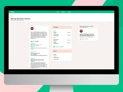 Field Website Design design ui uiux ux web design webdesign website