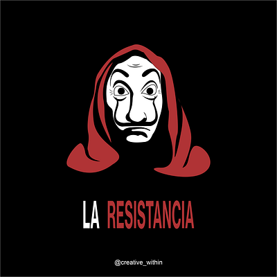 Money Heist- La Casa De Papel adobe illustrator art design flat flat design illustration illustrator minimal vector