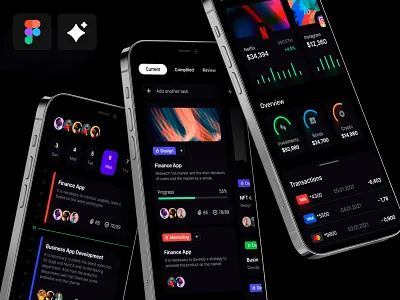 Eclipse - Figma dashboard UI kit for data design web apps desktop