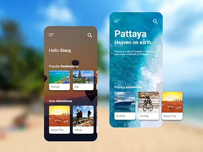 AdGuide App app design experience illustration interaction minimal modern sleek ui ux