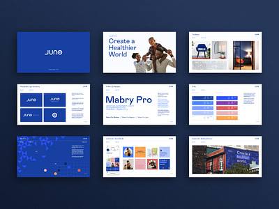 Juno_Brand Guidelines brand brand book brand design brand identity guidelines healthcare identity typography