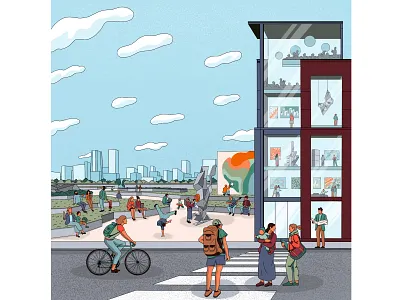 Dialogue activities announcement art bicycling branding conference design guidelines dialogue exhibition identity illustration motion design streetart uiuxdesign urban art urban design urban planning urban sketching urbanplanning webdesign