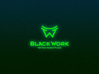Tattoo Marketplace blackwork branding culture design ecommerce logo logodesign logotype marketplace monogram tattoo typography vector