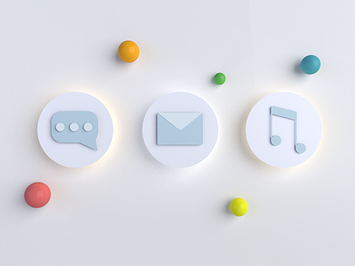 3D Icons 3d 3d art cinema4d design icon