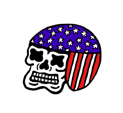 Moto Skull Icon branding design icon illustration illustrator logo minimal