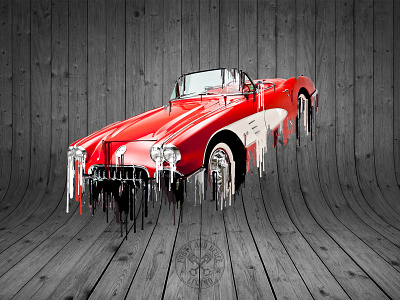 Chevrolet Corvette | DRIPPIN’ WITH AWESOMENESS iPhone & Android android design illustration iphone wallpaper