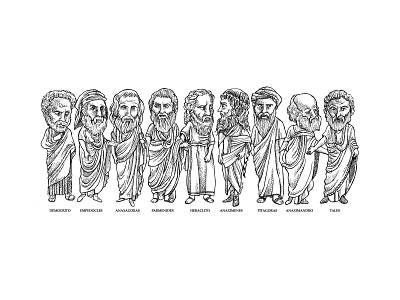 Philosphers blanckandwhite character art characterdesign comicart draw emiliano raspante illustration illustration art ink wash pencil drawing philosopher philosophy