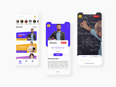 Education Online | Concept app education online uidesigns uxdesign uxui