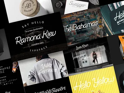 Ramona Kiev branding design type art typedesign typeface typography web