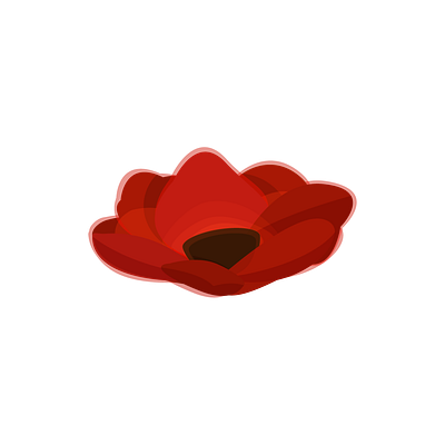 Illustration - Poppy adobe illustrator illustration vector art