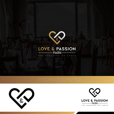 Logo branding creative design latter logo logodesign love passion