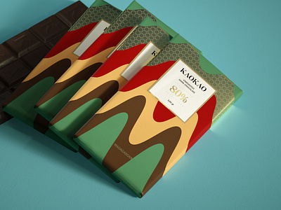 KaoKao - Madagascar No.2 3d 3d packaging behance brand identity branding chocolate chocolate packaging design foil foiling foodpackaging illustration label labeldesign packaging design packaging mockup packagingdesign pattern texture